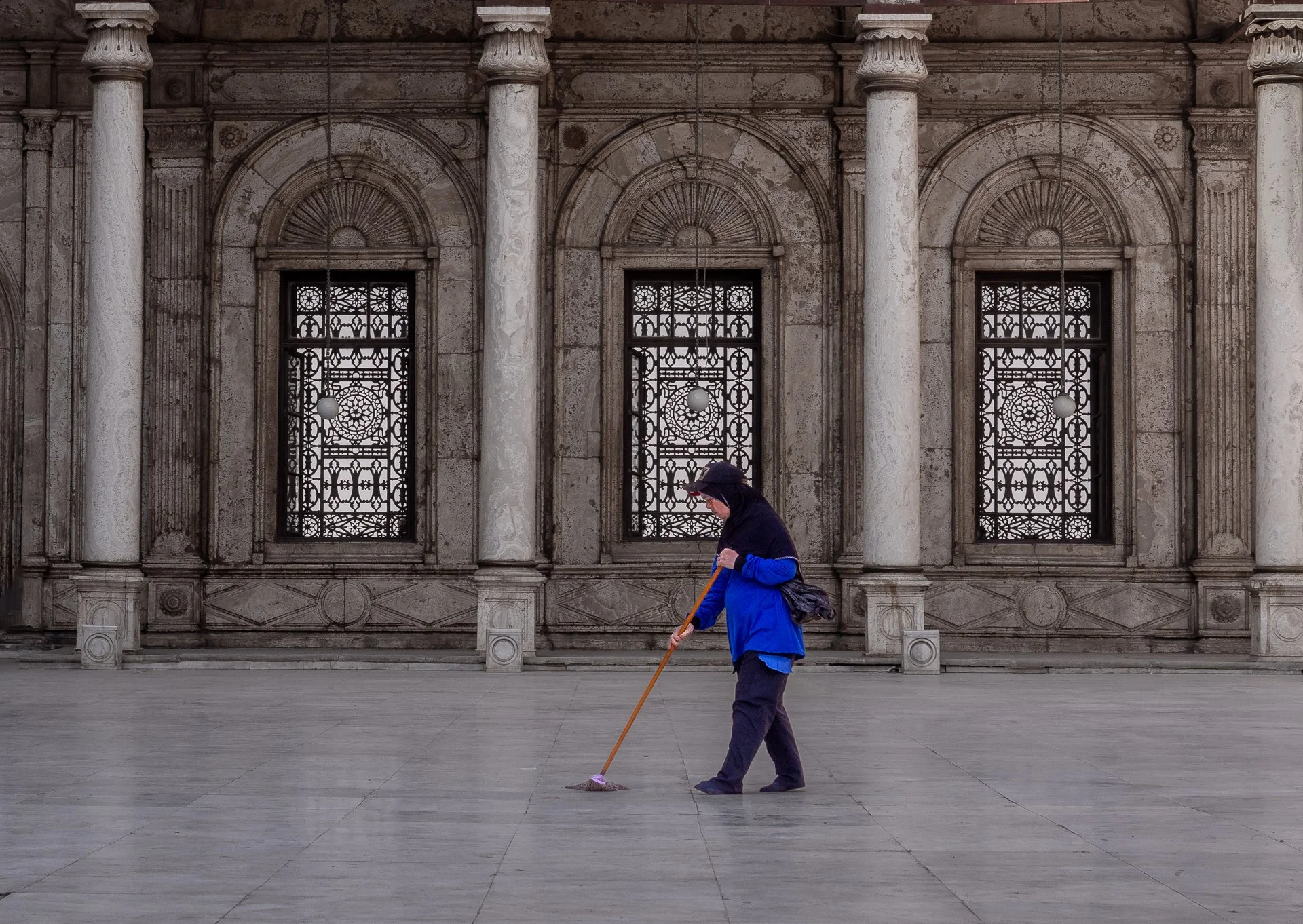 Cleaning the Mosque : Oliver Edwards