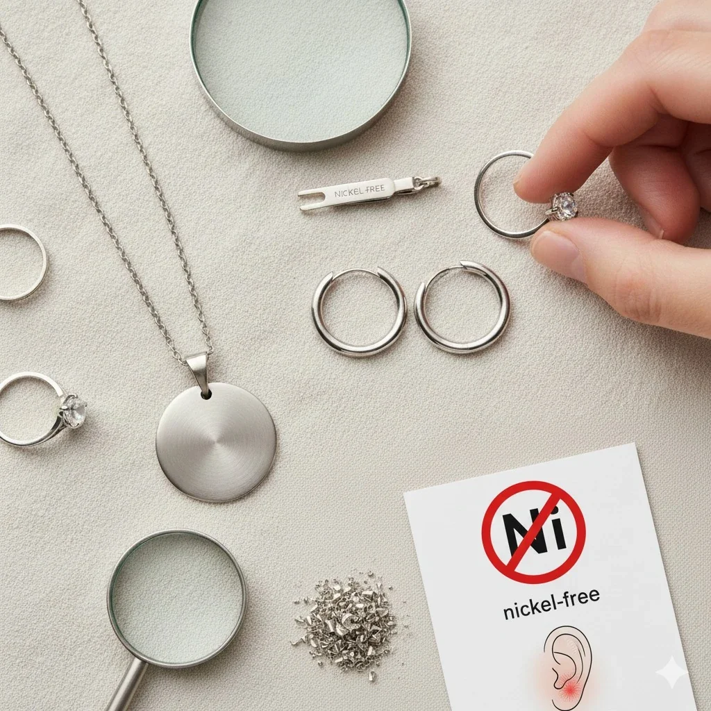 Jewellery Without Nickel: Why Skin Sensitivity Starts With Metal Choice