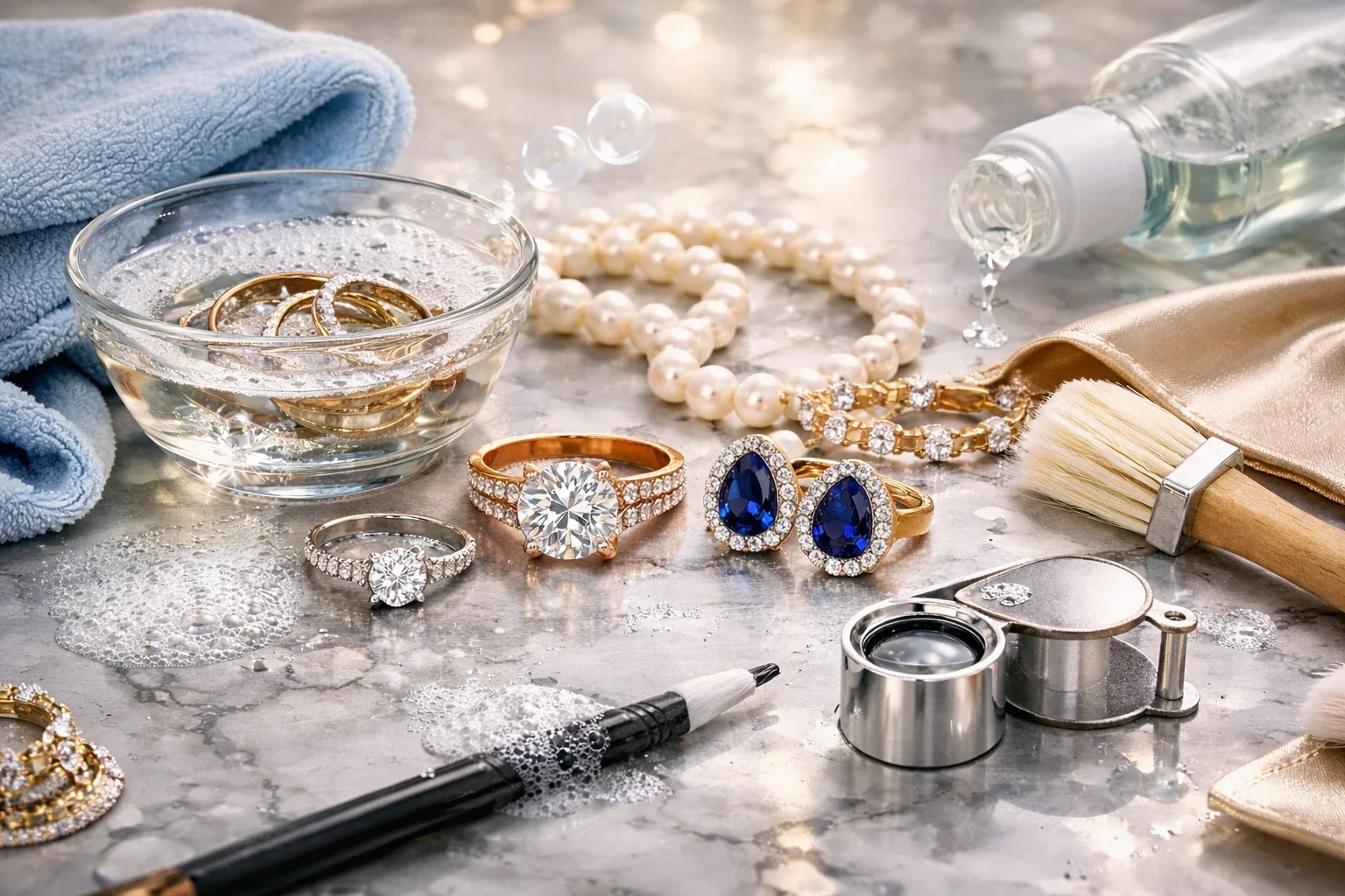 The Ultimate Guide to Jewellery Cleaning: What Actually Works and What Damages Your Pieces