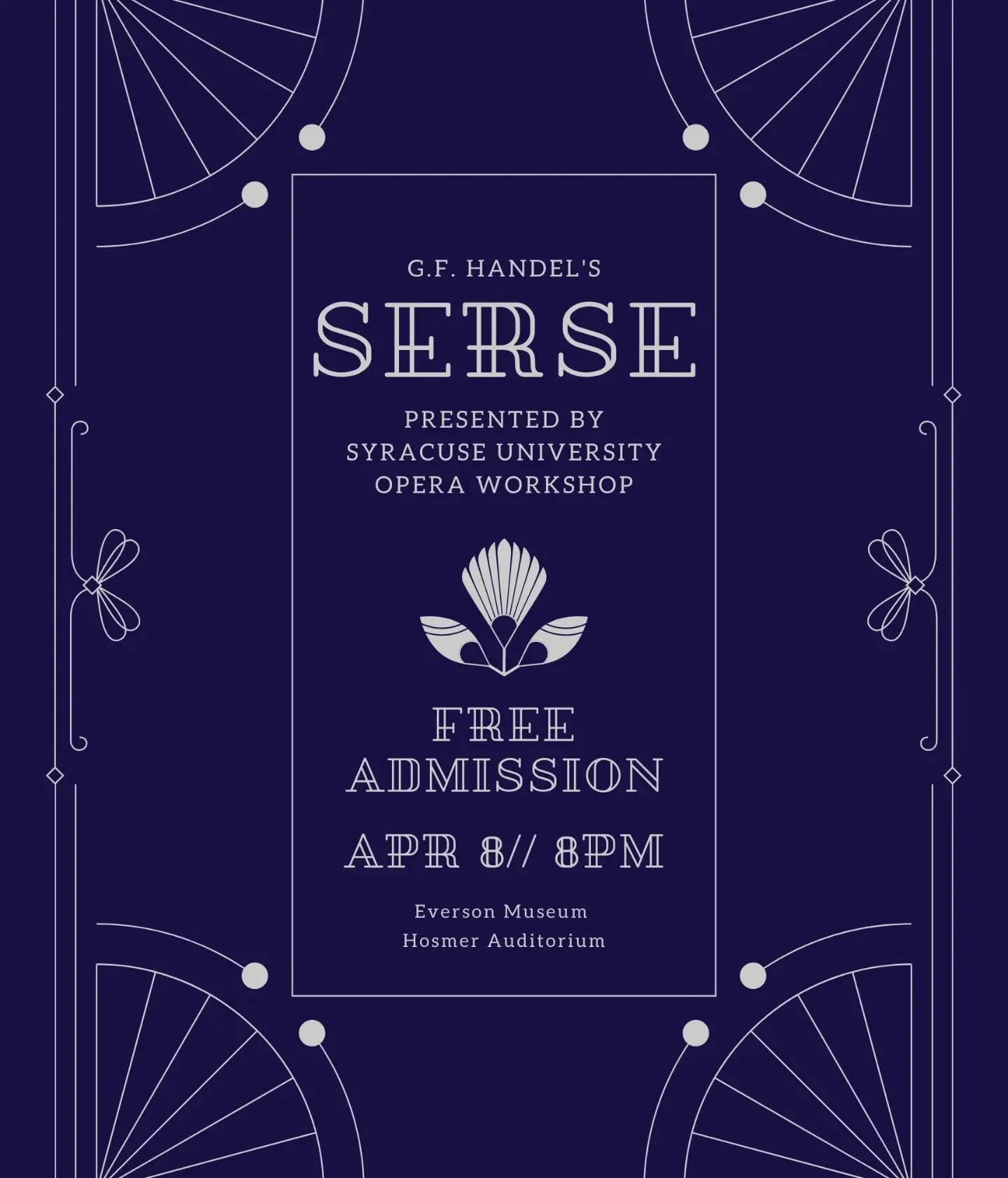 Very excited to present Serse this weekend at the Everson! My first opera as a tenor... still cannot believe how much has changed!