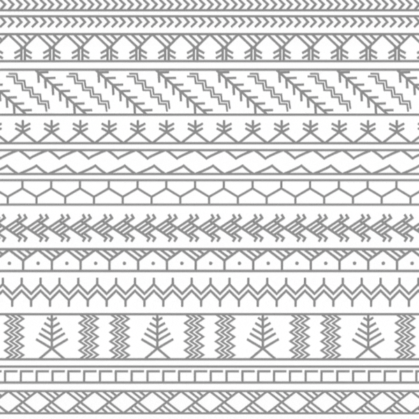 Animated geometric fabric pattern inspired by Filipino heritage for the Ahon outdoor brand.