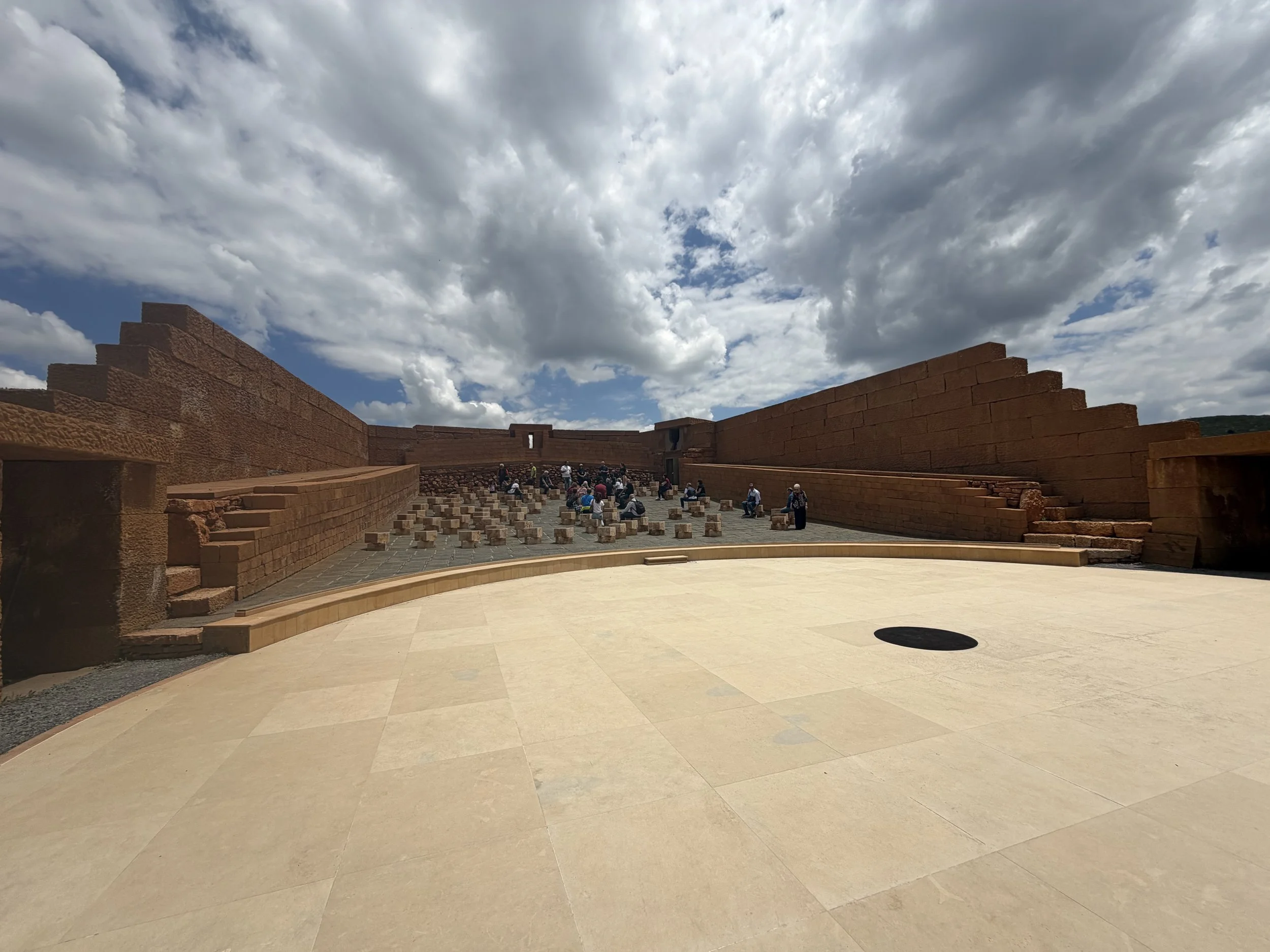 Teatro Andromeda, a beautiful Greek theater in central Sicily created by a shepherd/artist