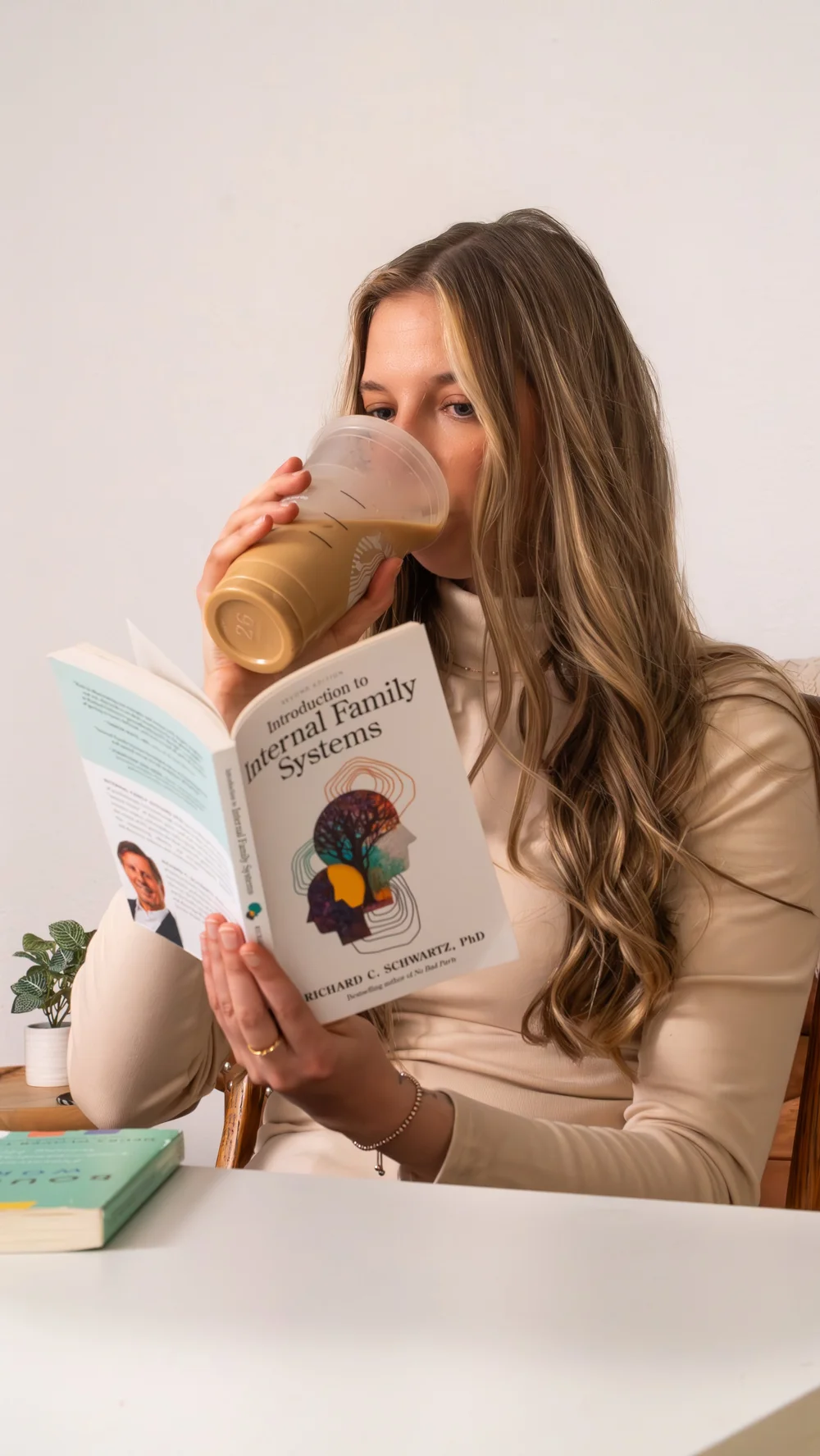 Kinley Springs LCSW Fort Worth therapist reading