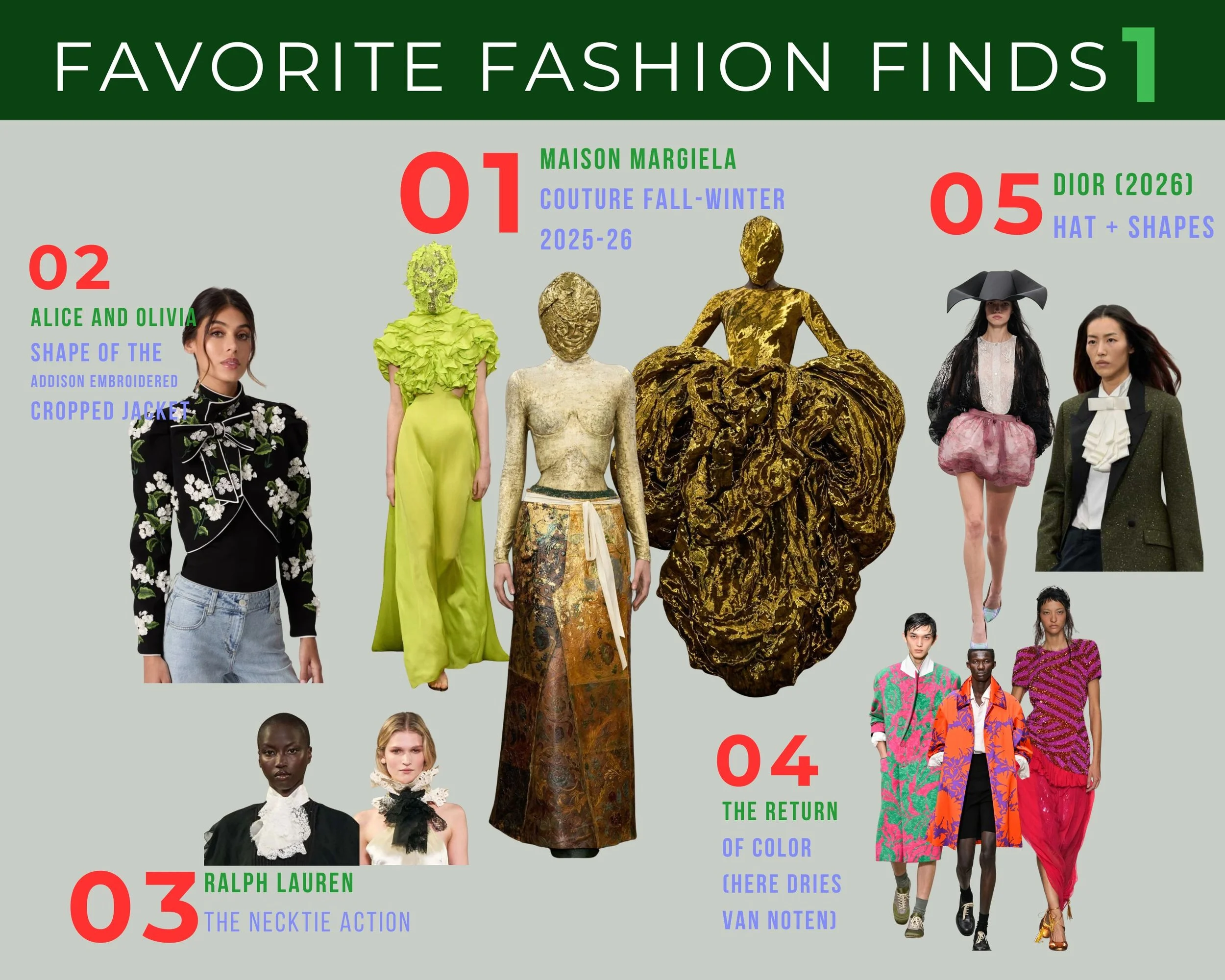 Favorite Fashion Finds 1