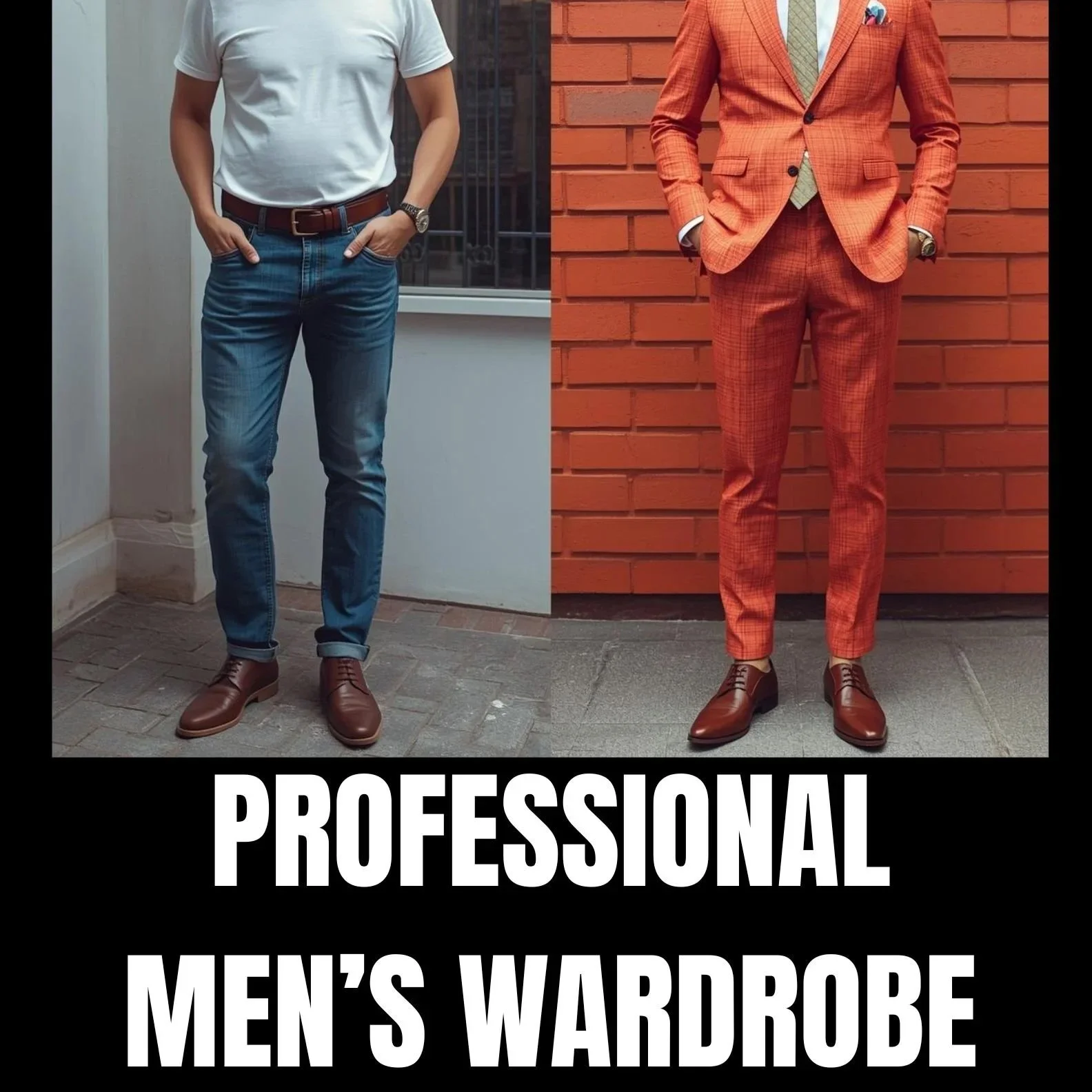Professional Men's Interchangeable Wardrobe