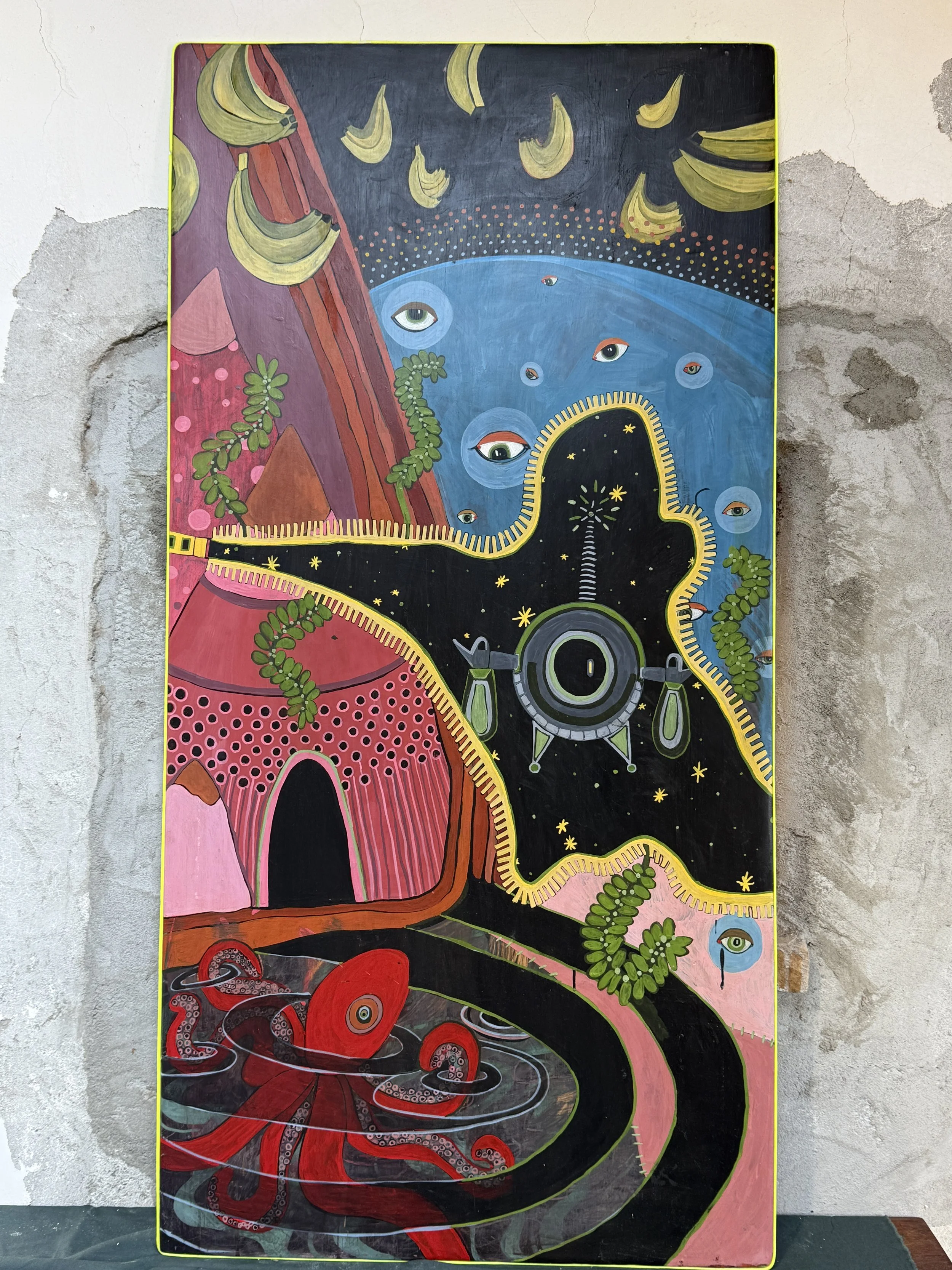 Painting: The Thin Veil