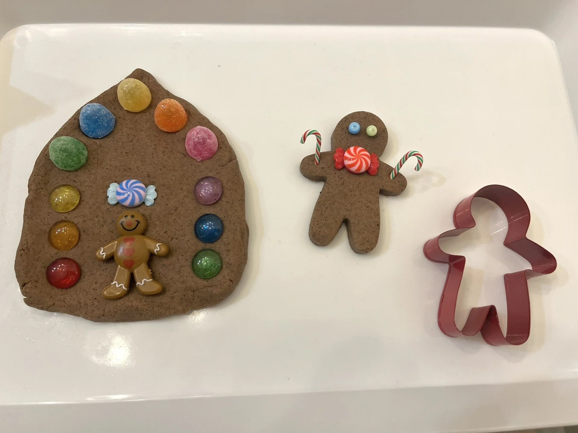 Gingerbread Play Dough Kit