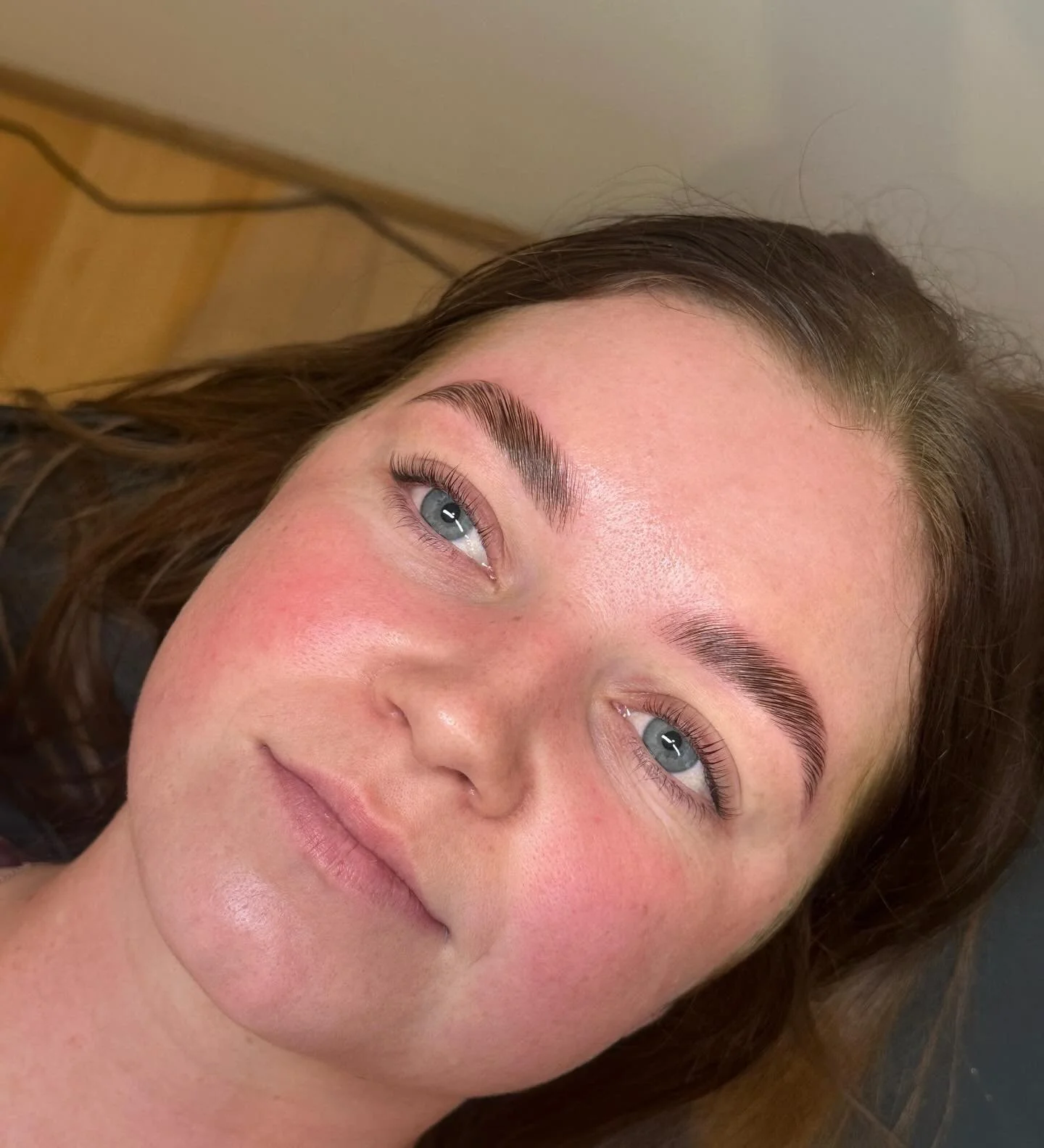 Brow Lamination &amp; Lash Lift, book your next appointment through the link in the bio. #browlamination #browlift #browstylist #browsarmadale #lashlift