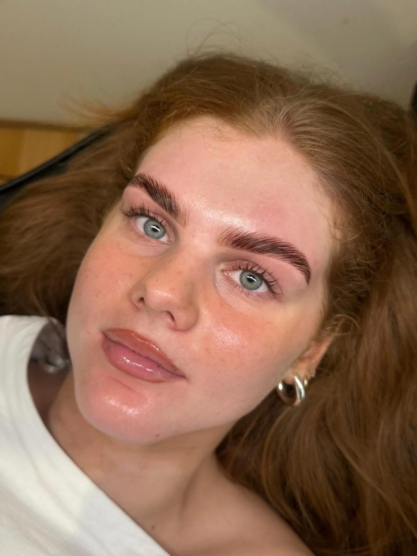 Fluffy Brow Lamination, book your next appointment through the link in the bio #browstylist #browlamination #browshape #browsarmadale #highstreetarmadale