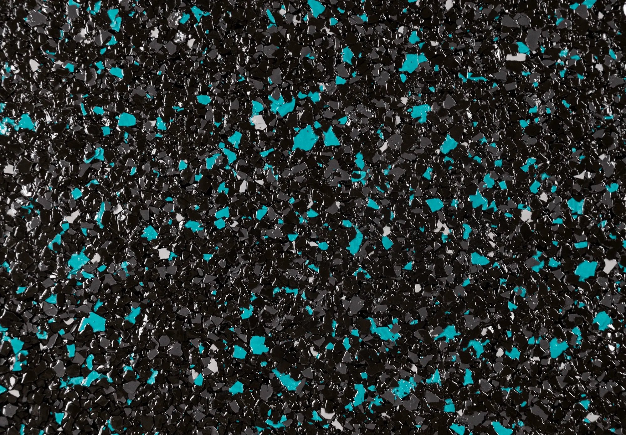 Carbon Black (S) with 10% Mint Slice Highlights Highlights Range