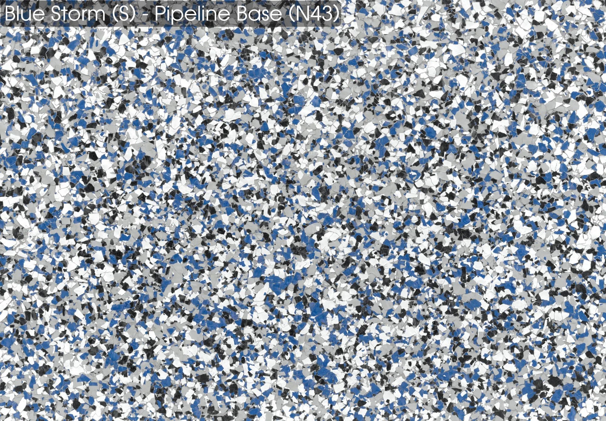 Blue Storm (S) - Pipeline Grey Base (N43)