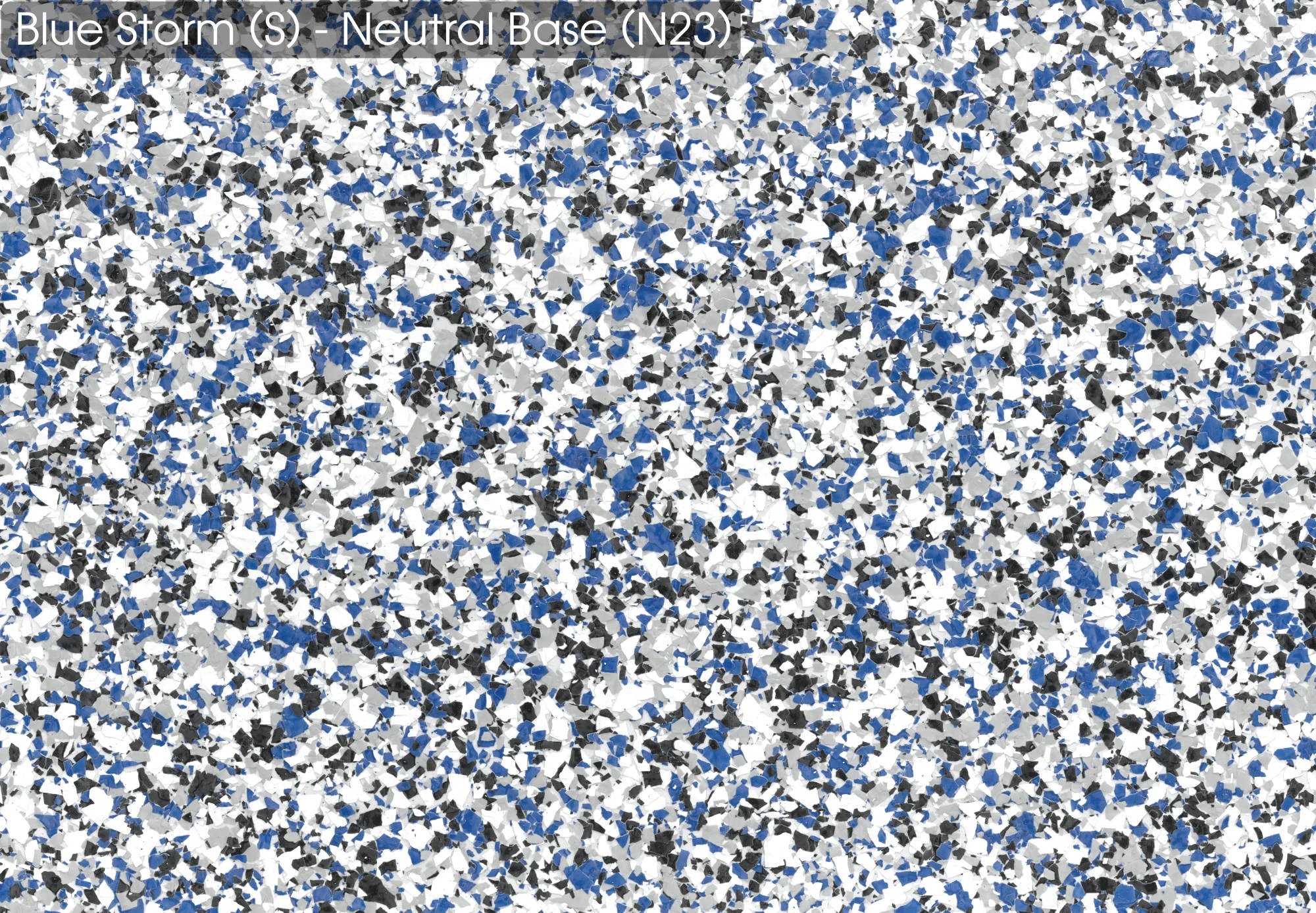 Blue Storm (S) - Neutral Grey Base (N23)