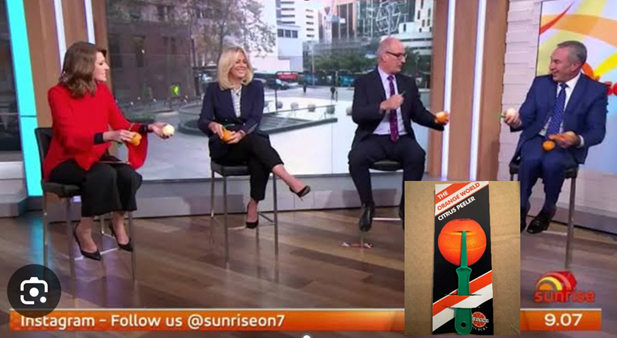 The Orange World Peeler as seen on Sunrise - 10 pack