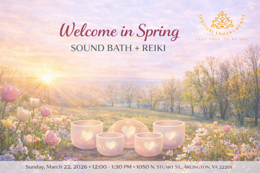 Welcome in Spring: Sound Bath + Reiki