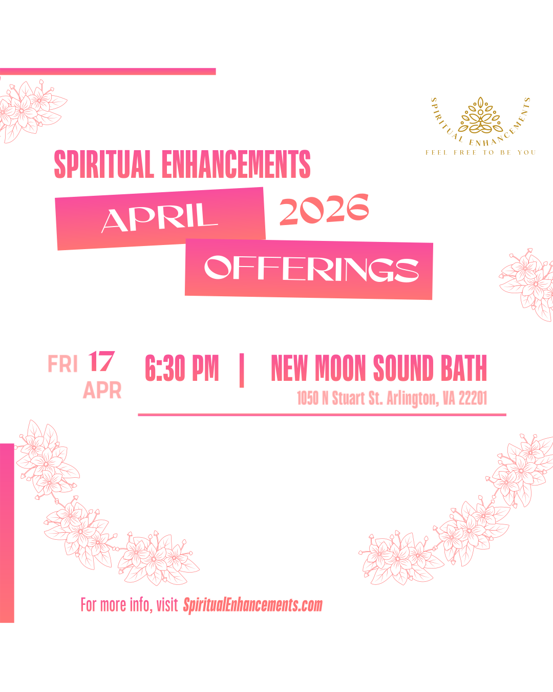 April Monthly Events