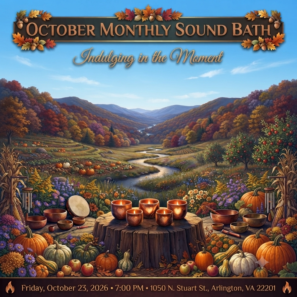October Monthly Sound Bath