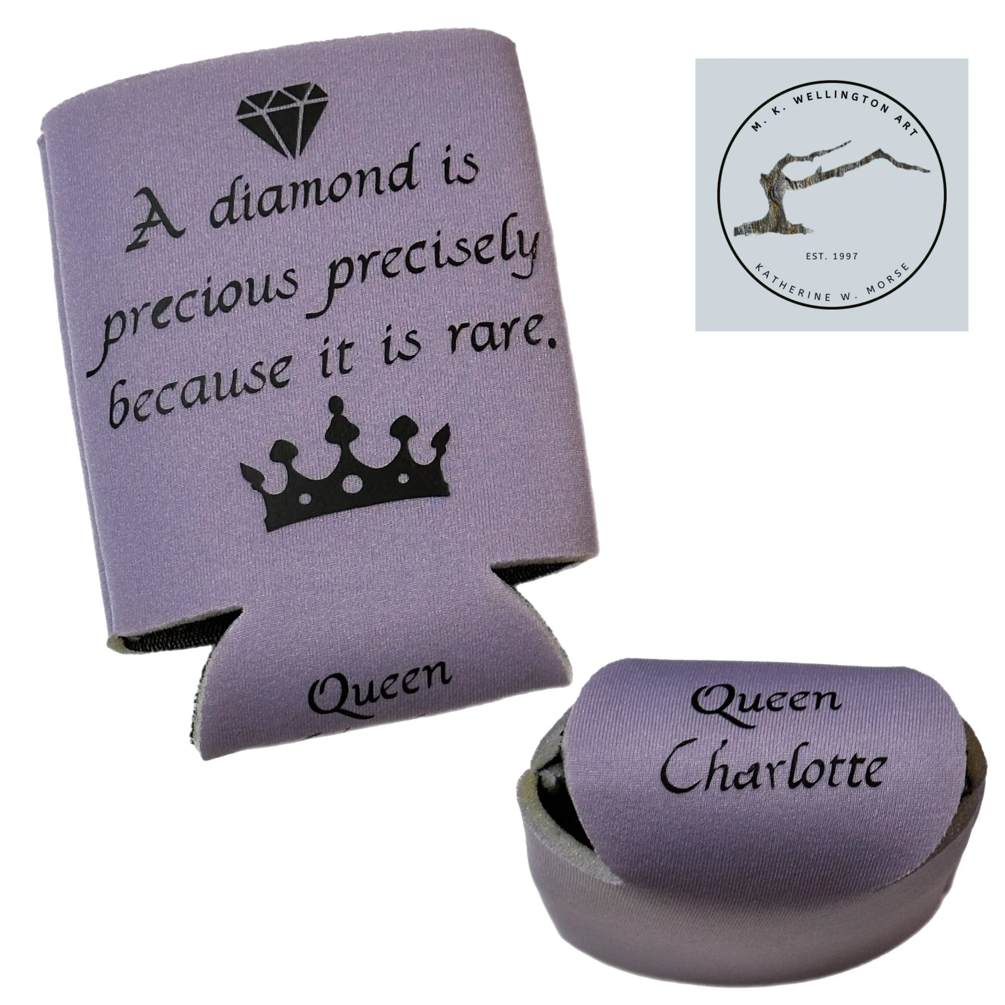 Orchid Koozie - Bridgerton Series