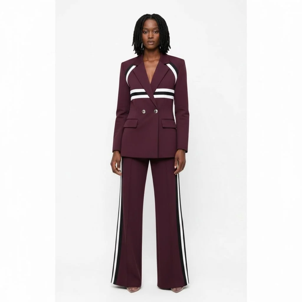 Striped Multifunction Suit