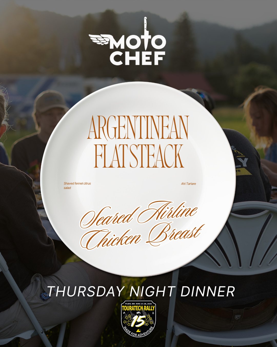 Touratech Rally Thursday Night Welcome Dinner June 25th, 2026