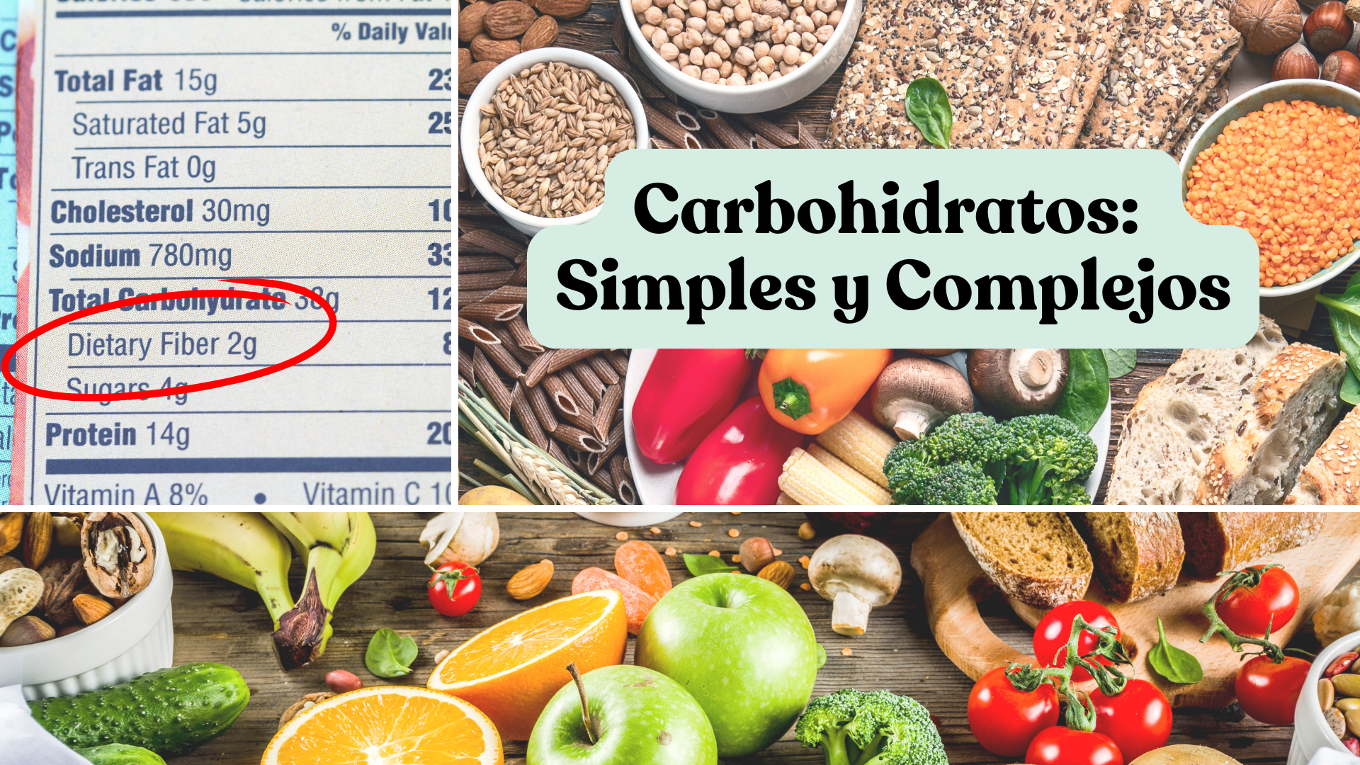 ¿Simples o complejos? Descubre qué carbohidratos son mejores para tu diabetes
