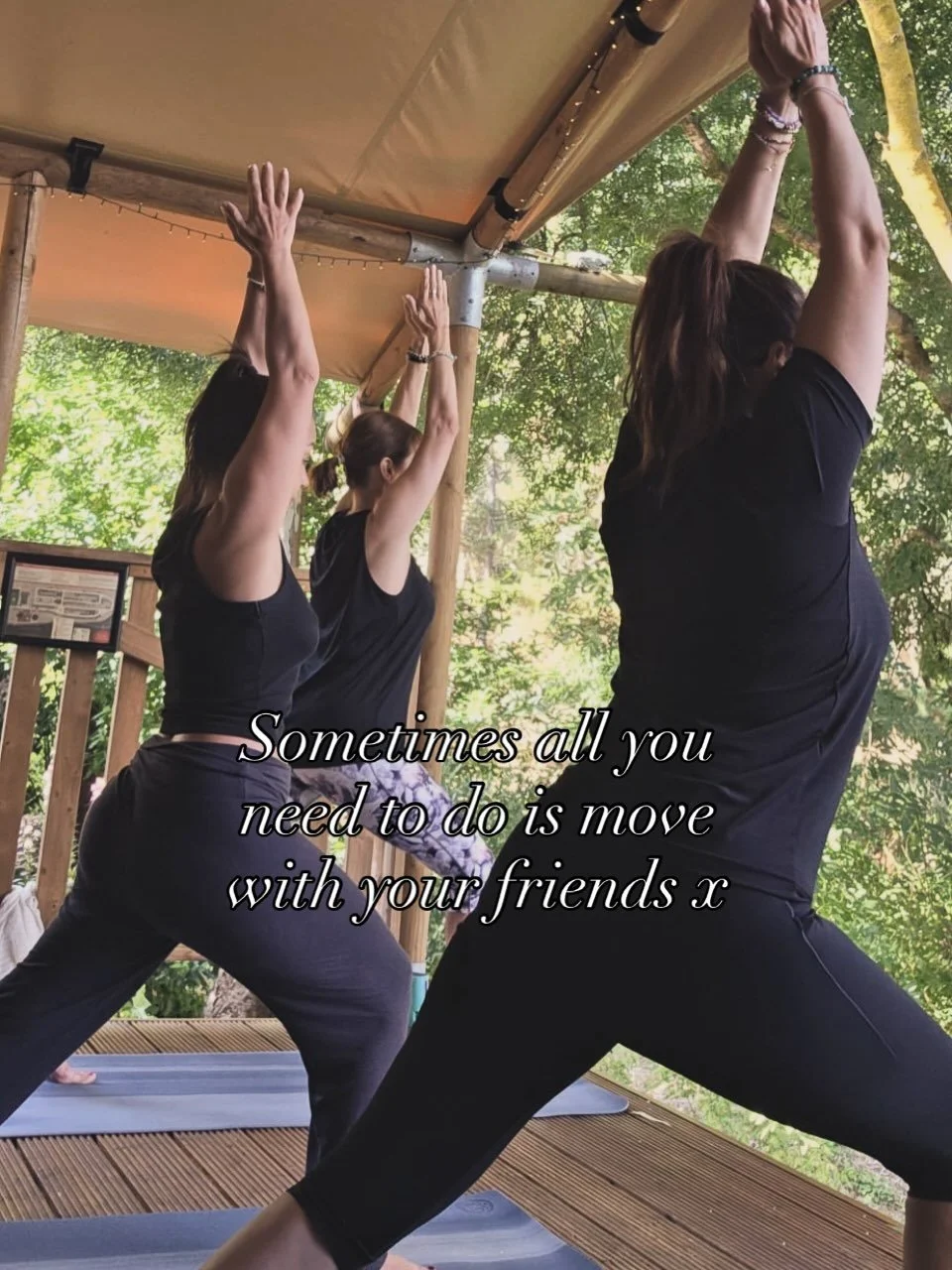 A few days away, moving with friends in beautiful surroundings has helped me come back into my body. ( even when you feel you don&rsquo;t have the energy and all you want is to curl up and hide from the world &ldquo;rest&rdquo; ) #movingthroughgrief 