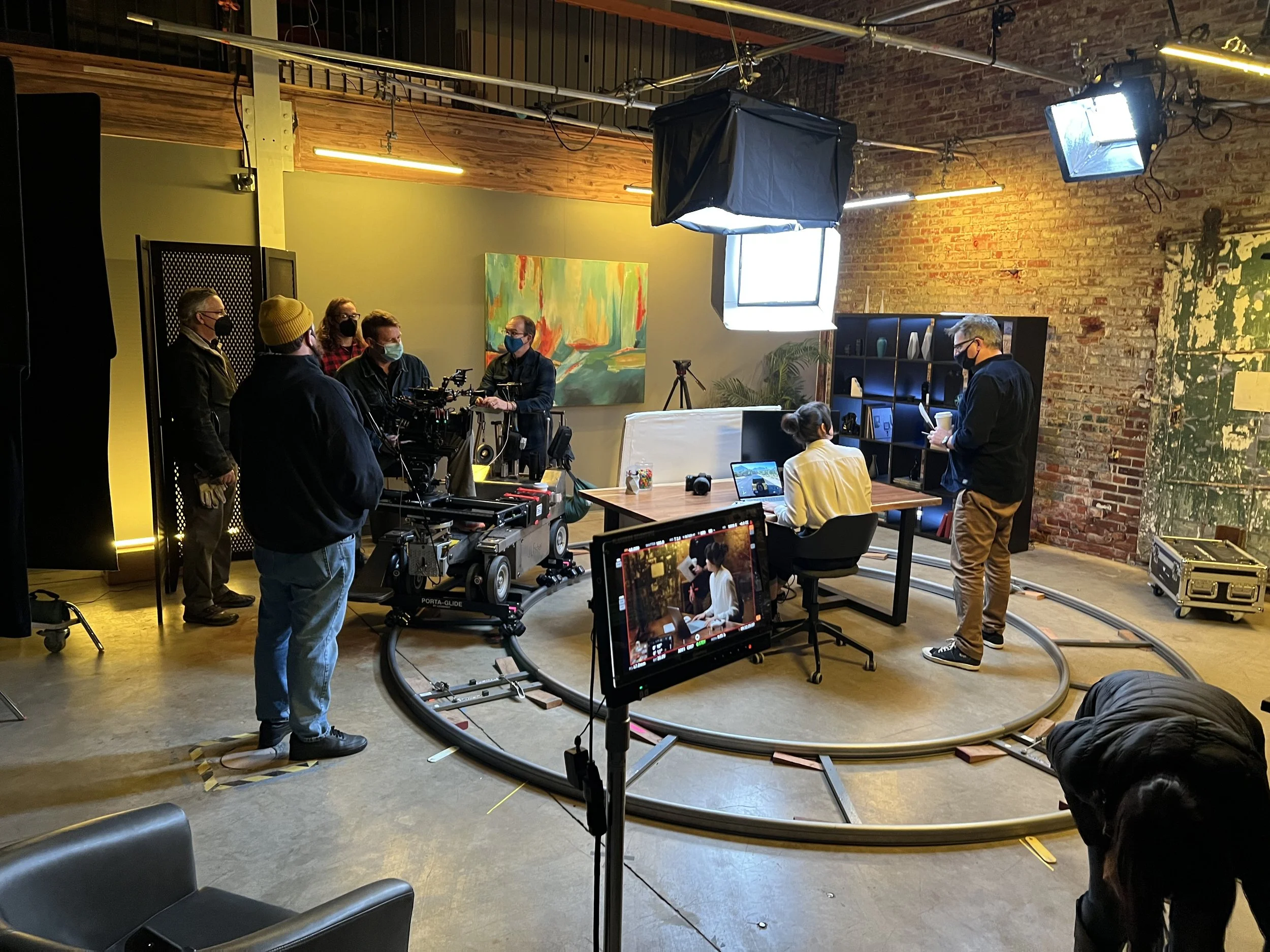 Commercial set for Microsoft Surface