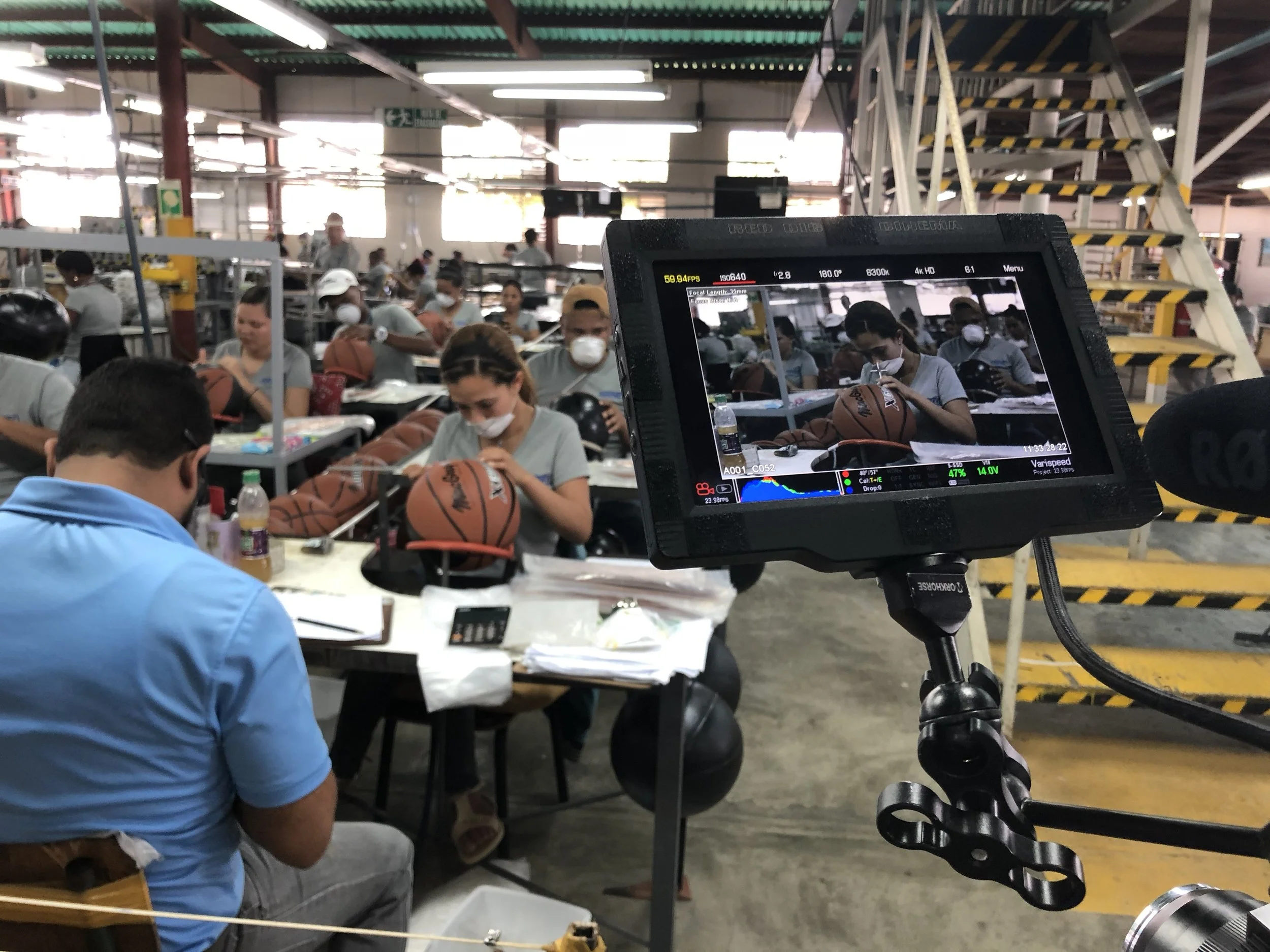 On location, Dominican Republic