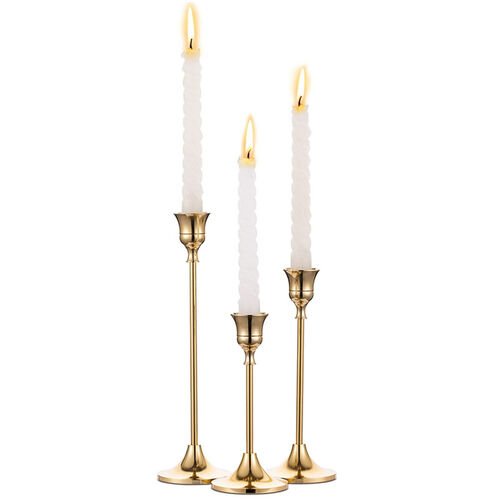 Brass Candlestick Holder - Short.jpg