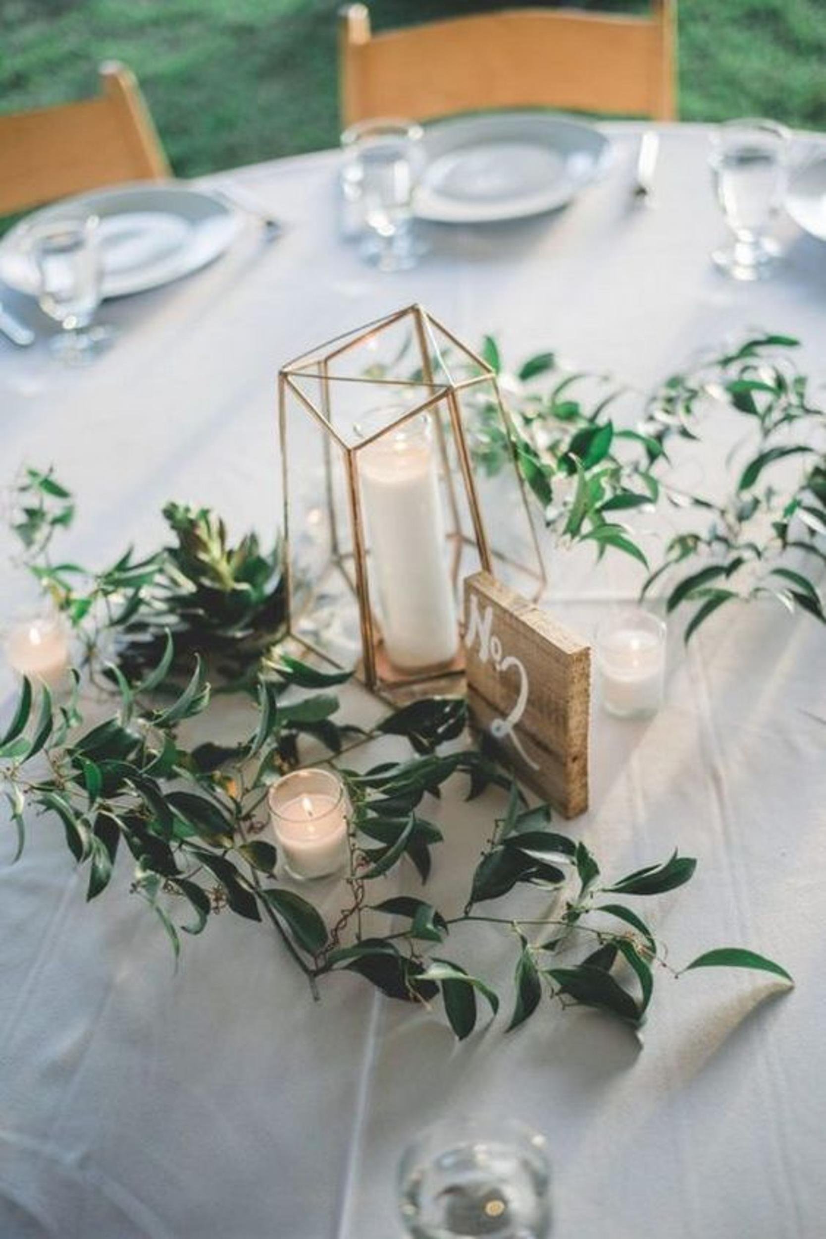 Tall Gold Geometric Terrarium_6 | Colorado Events Colorado Wedding Rentals.jpg