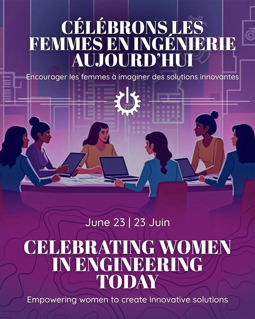 Today is International Women in Engineering Day! 💙
Celebrated every June 23, this day highlights the achievements of women engineers around the world and raises awareness about the need for more gender diversity in the field.

The CFES is so proud t