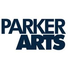 Parker Arts logo in navy blue text on a white background
