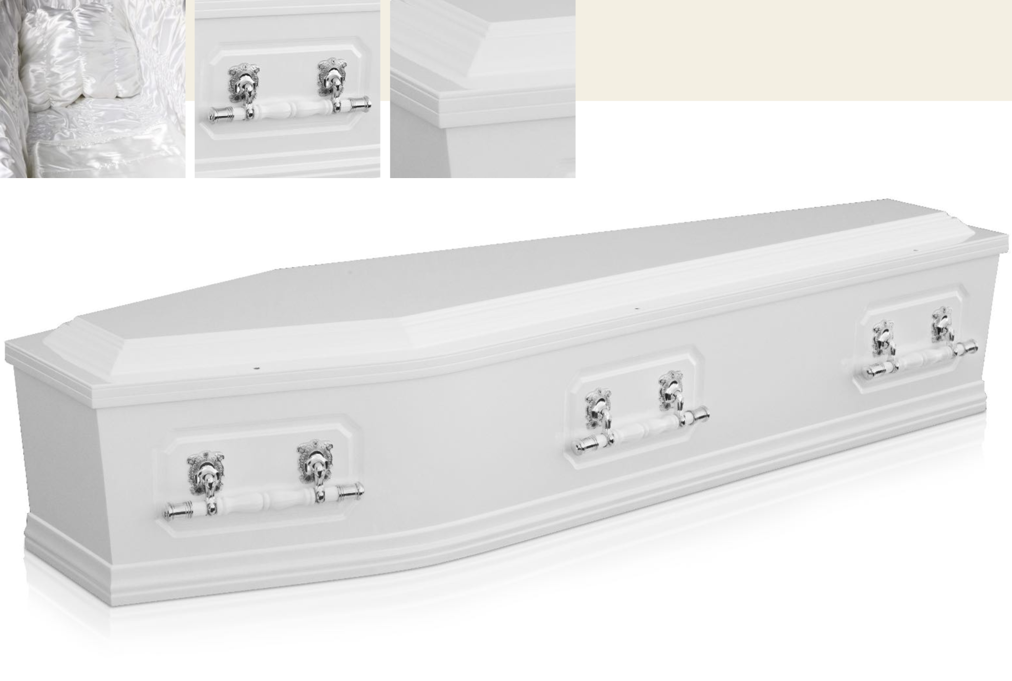 Davidson White Coffin