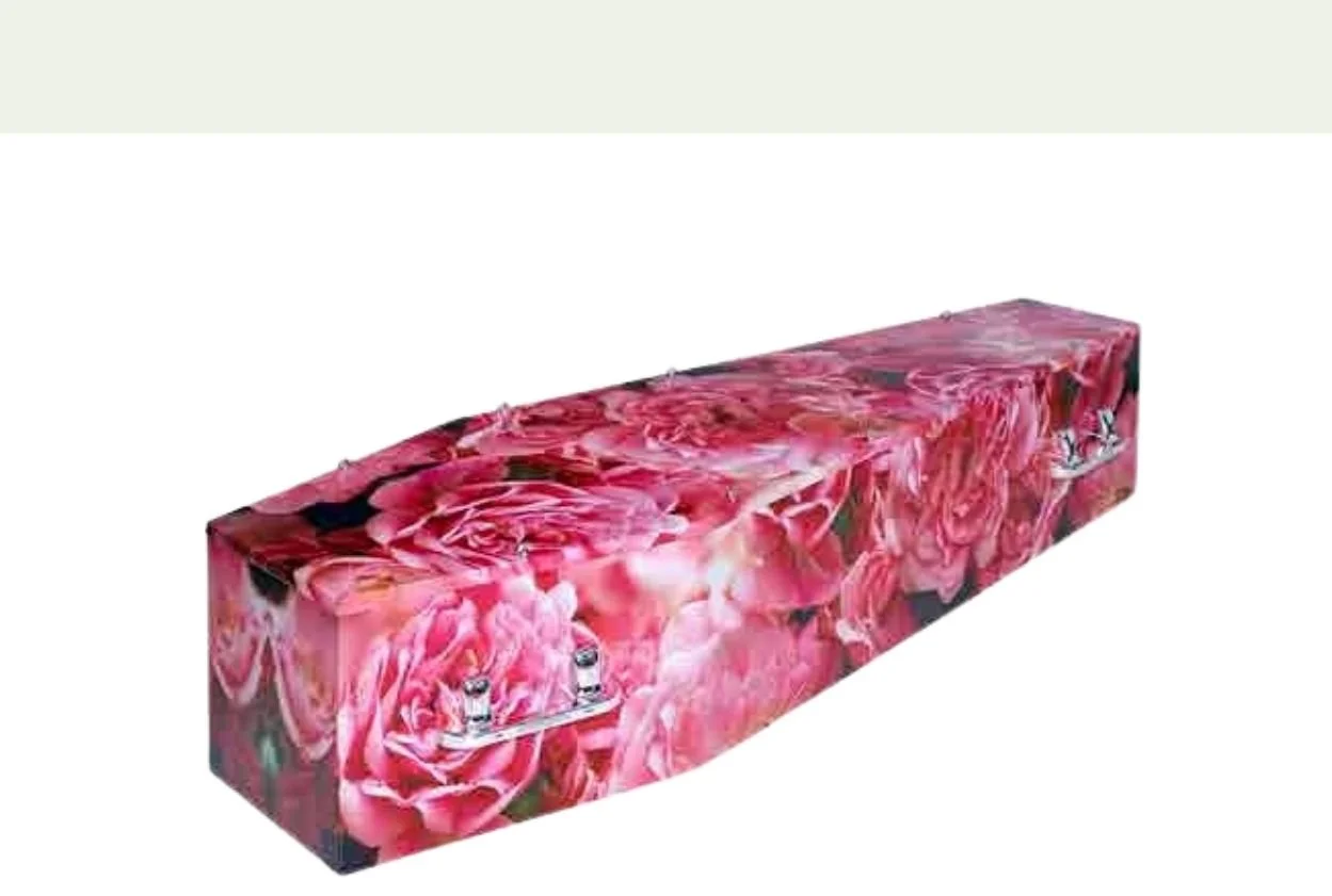 Roses coffin design