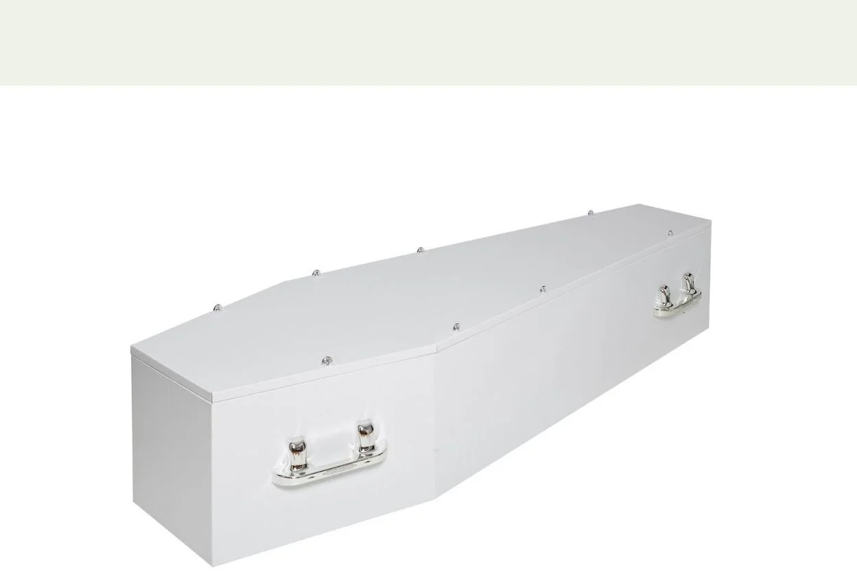 LifeArt - Blank Canvas coffin