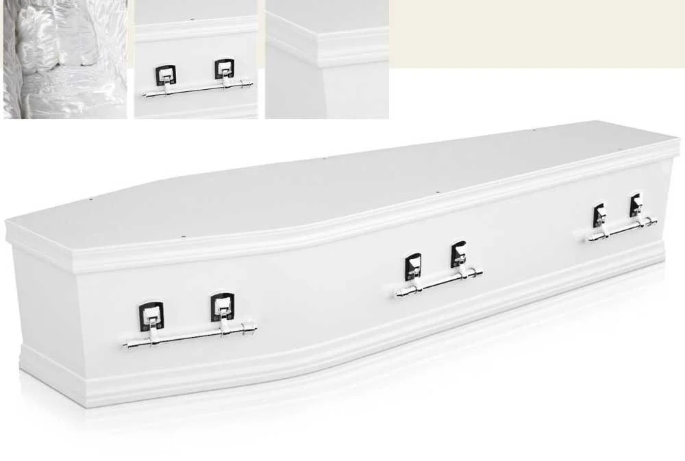 Richmond White coffin