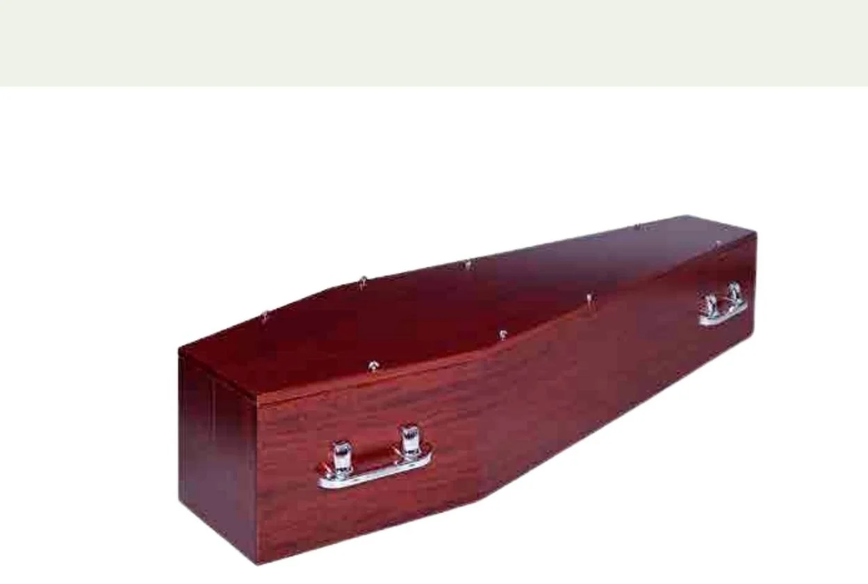 River Red Gum printed coffin design