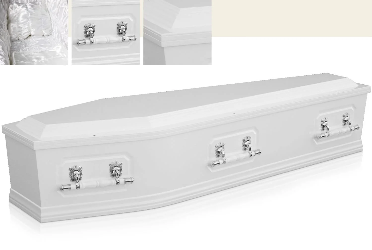 Davidson white coffin