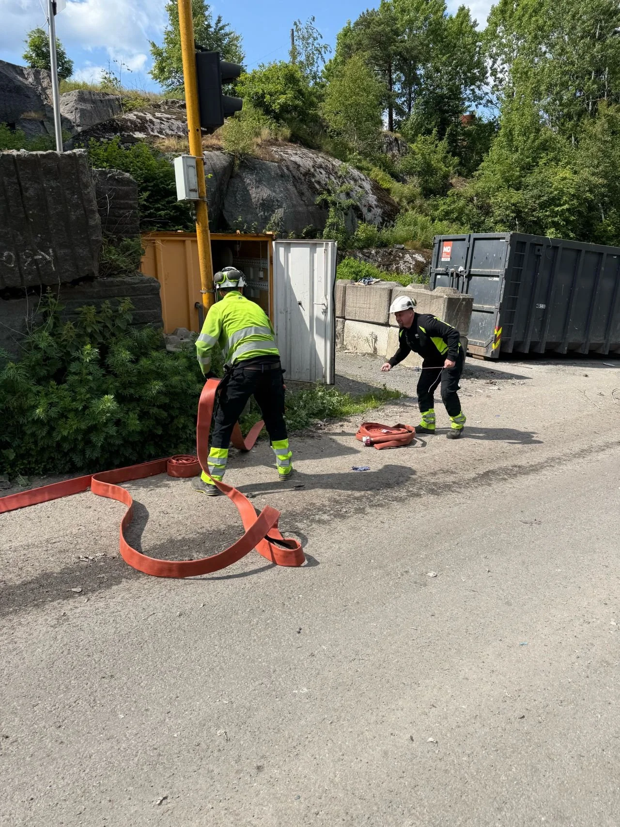 industrivernkurs-industrivernøvelser - norsk gjenvinning - firesec.jpeg