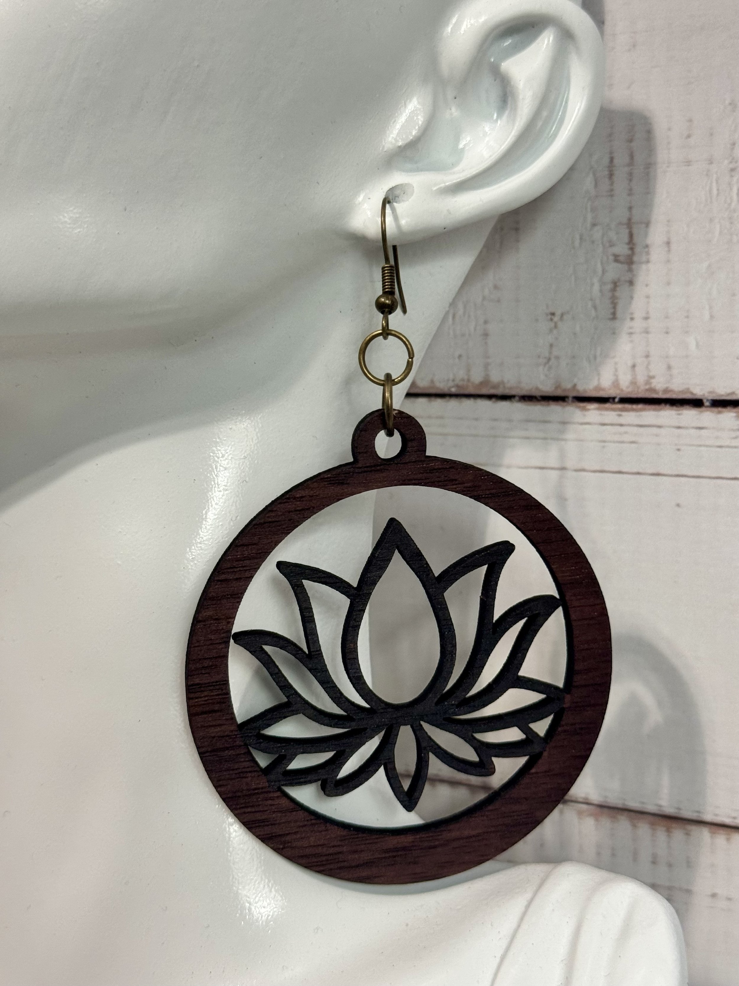Lotus Earring Dangle