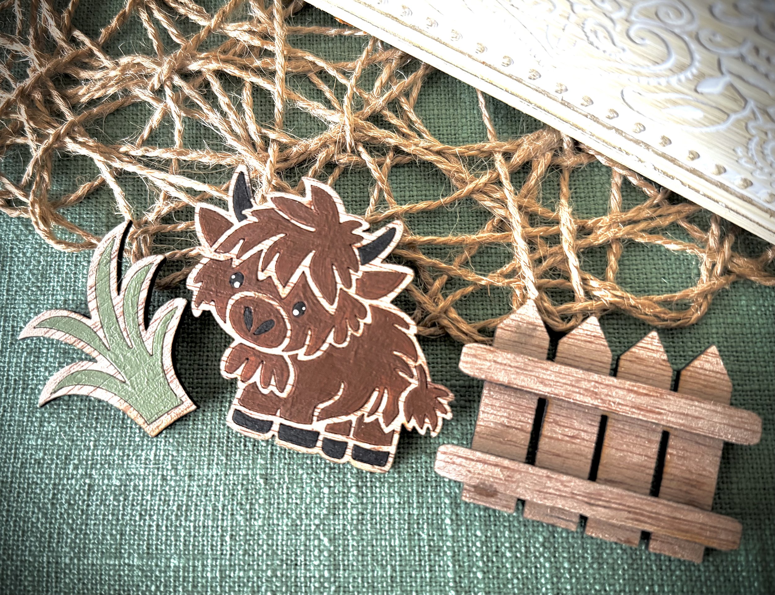 HIGHLAND COW MAGNETS