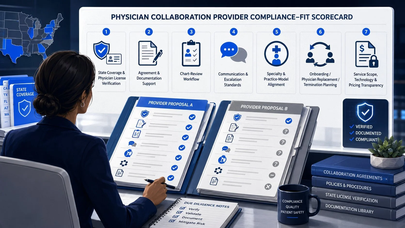 How Independent NP Practices Can Evaluate Physician Collaboration Providers for Compliance Fit