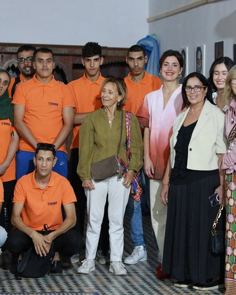 Exposition avec @turath_marrakech octobre 2025 au Palais Bahia @bahia_palace_marrakech 
#art #exposition #internationaltravel #artistepeintre #toilelibrepainting

Kimono peint &agrave; la main 🤚 et confectionn&eacute; par @talents_et_patrimoine