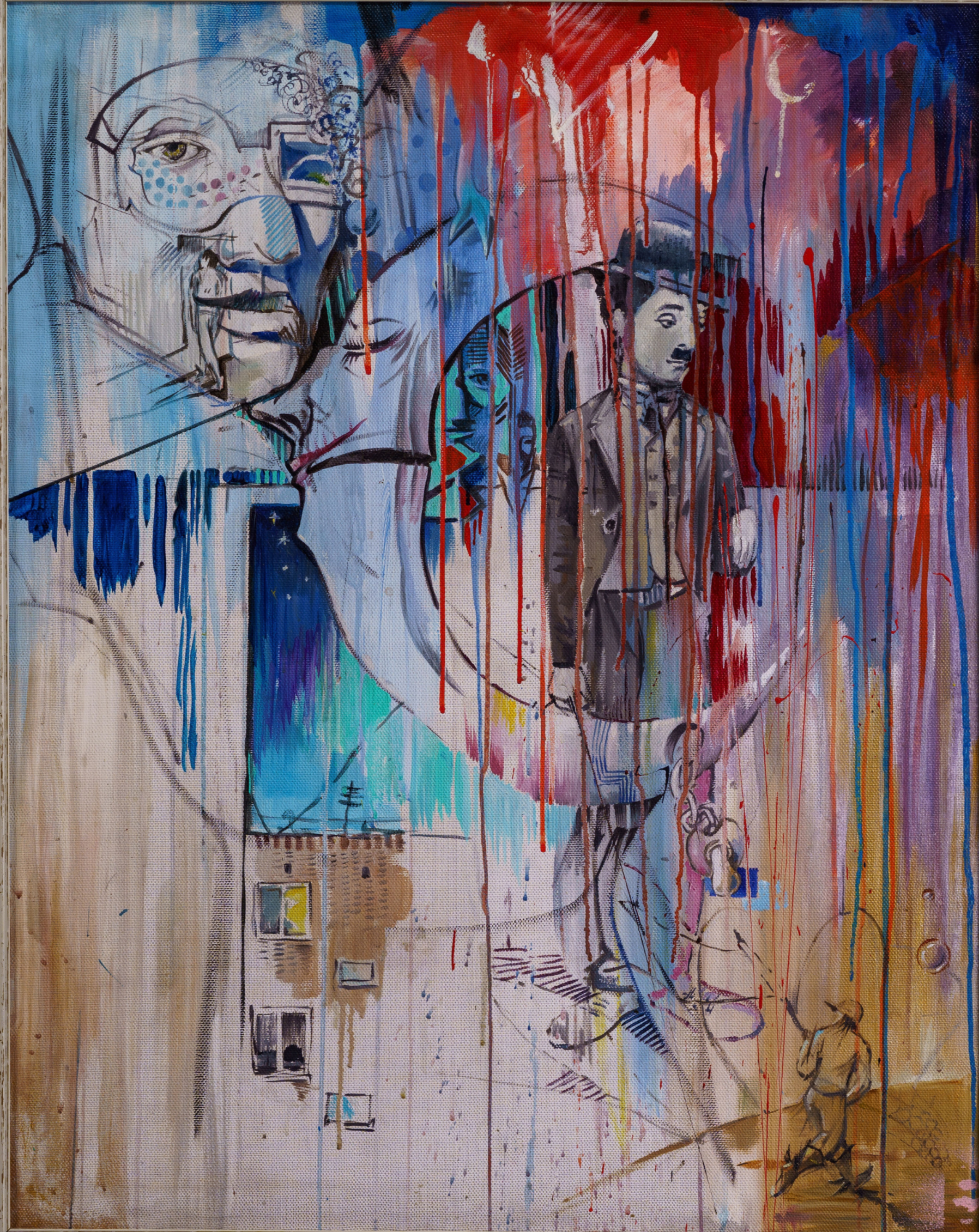 Childhood, 2016
Oil on canvas
100 × 80 cm (39 ⅜ × 31 ½ in)