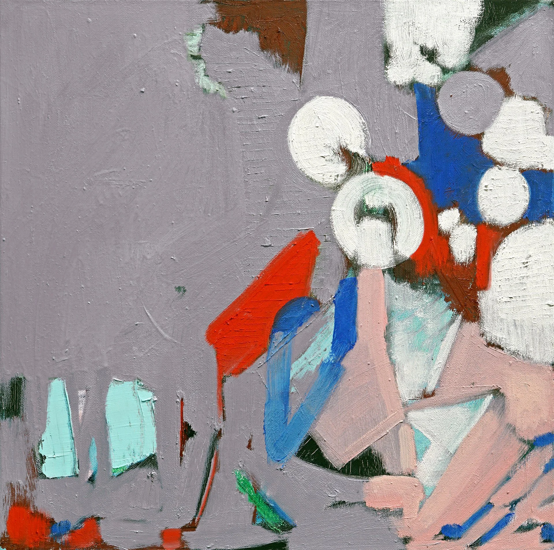   Nostalga,  My Little Drummer Boy 18"x18" Oil on Canvas 2025 SLR