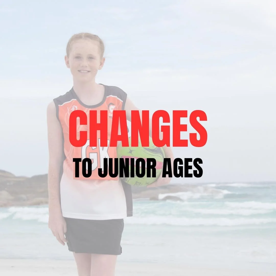 Changes to Junior Ages