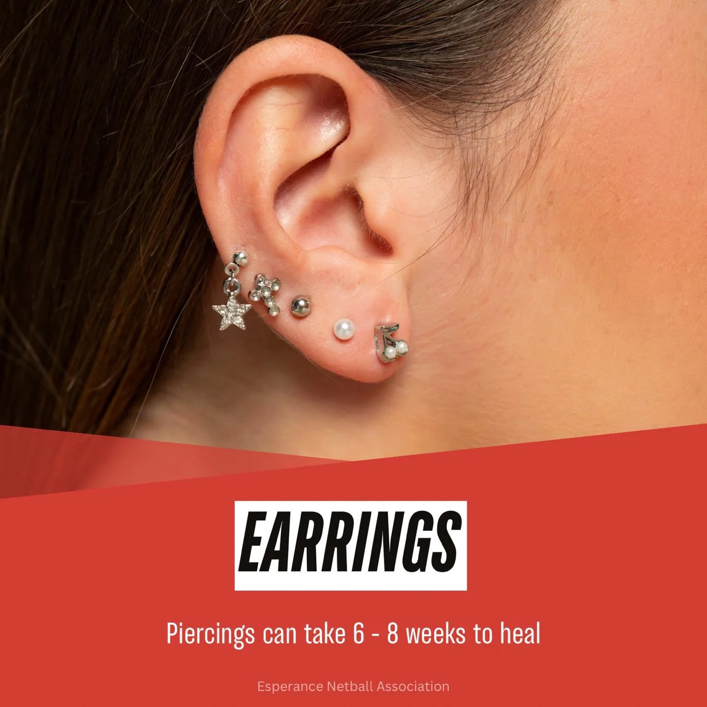 This is your reminder if you want a new piercing to do it before the end of Feb! 

Piercings can take 6-8 weeks to heal and the last thing any one wants is to be sitting on the bench because of jewellery. 

And no they can not be tapped. 

Rule 5.1.1