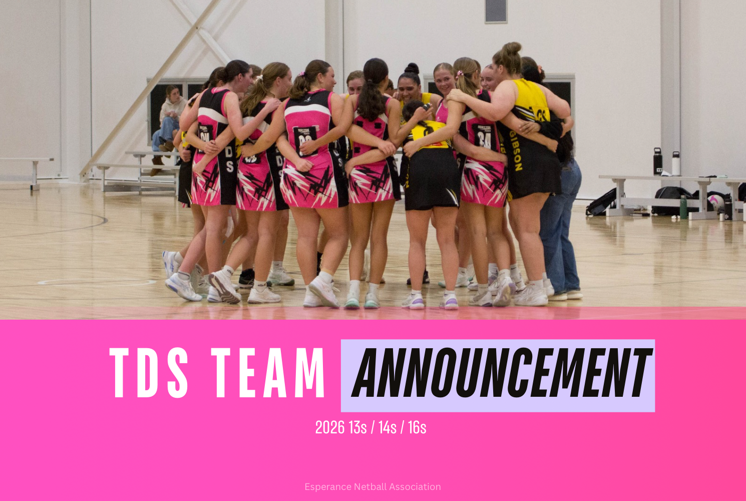 2026 TDS Team Announcements