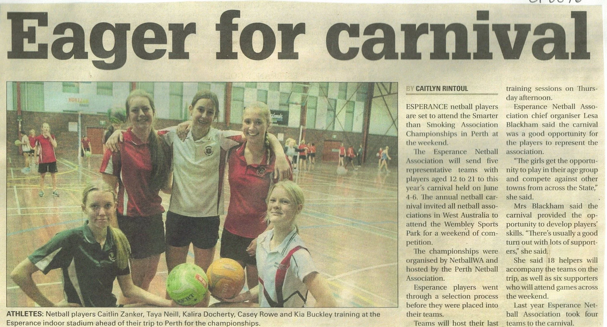 Flashback Friday! 

2016:

Ash Brazil was captain of West Coast Fever
Lee was our Outstanding Volunteer of the year

and some of our current stars were preparing for Member Champs in Perth.