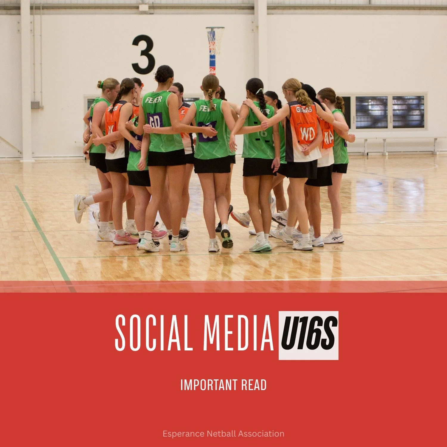 In accordance with recent changes in Australian laws and ENA policy, followers of our Facebook and Instagram pages who are under the age of 16 will be removed from our pages. 

To view our policies, please see: https://www.esperancenetballassociation