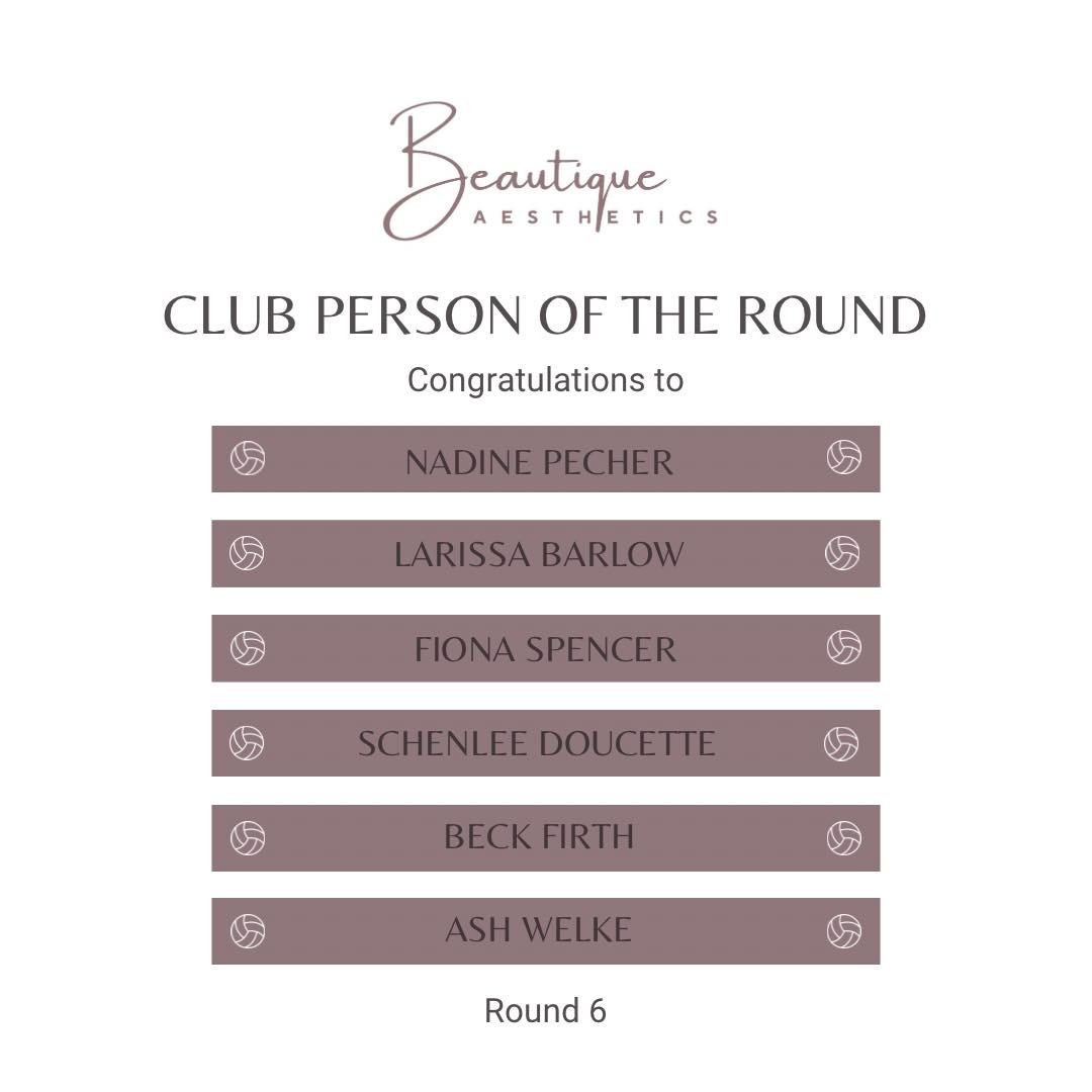 We are thrilled to announce the round 3 Beautique Aesthetics Club Person of the Round&rsquo; winners.

This exciting initiative shines a spotlight on the unsung heroes who go above and beyond every week, adding something special to an already incredi